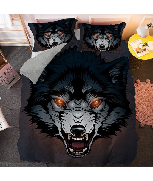 Angry wolf duvet cover en stock