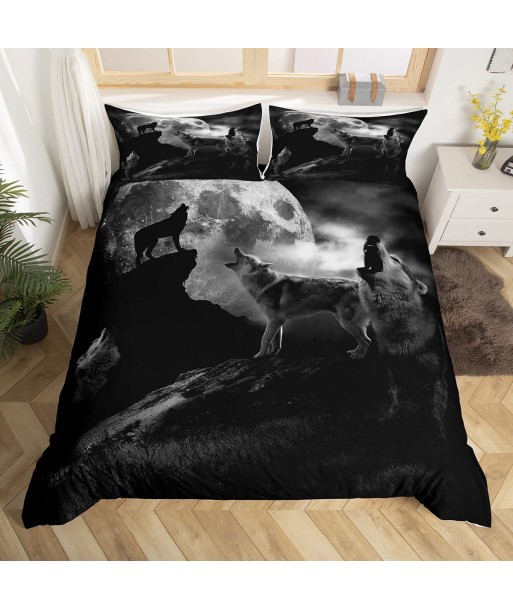 Wolf Lune duvet cover solde