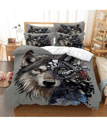 Wolf duvet cover 1 person En savoir plus