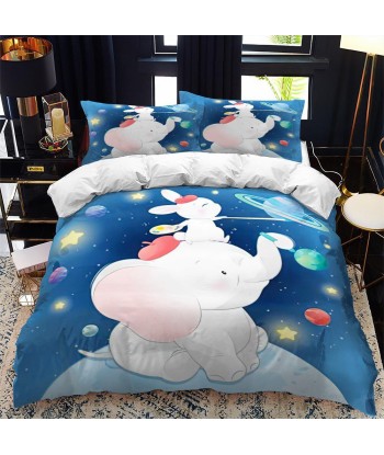 Rabbit elephant duvet cover prix pour 