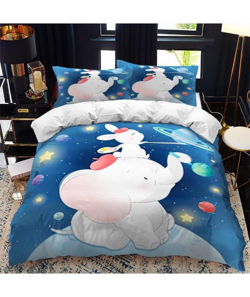 Rabbit elephant duvet cover prix pour 