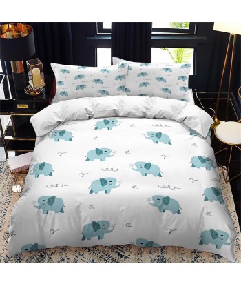 Elephant printed duvet cover Dans la société mordern