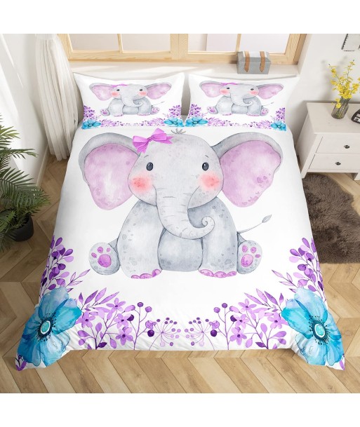 Little girl elephant duvet cover Profitez des Offres !