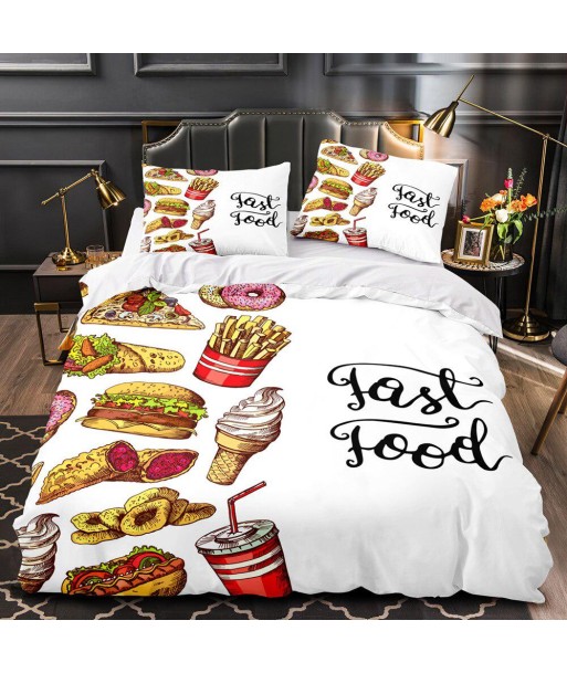 USA Fast Food duvet cover À commander