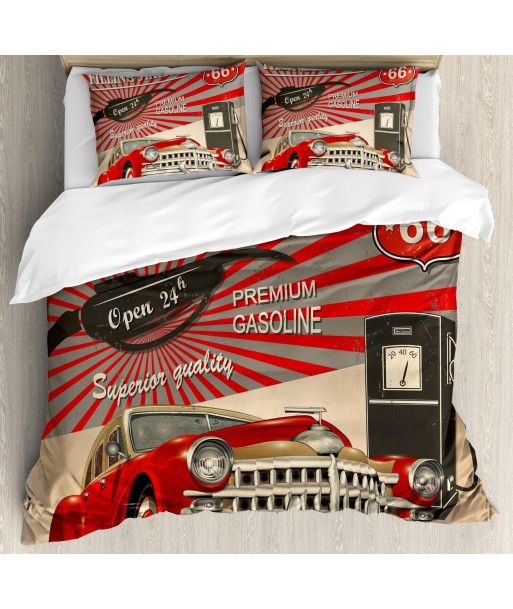 Retro United States duvet cover la chaussure