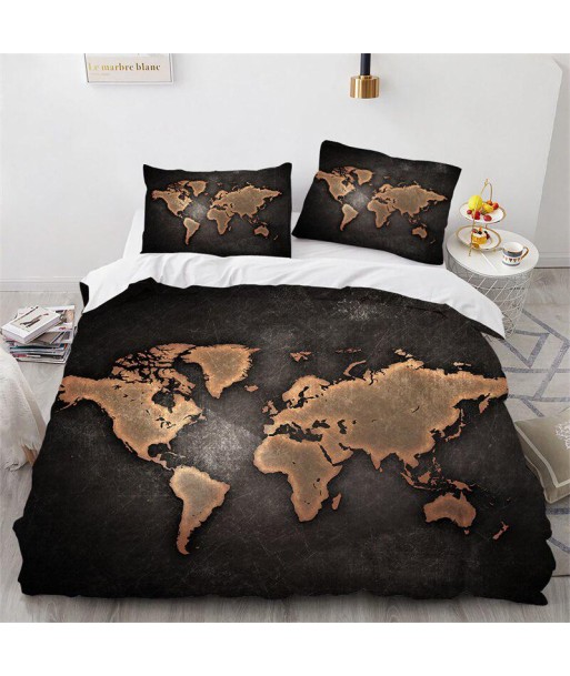 World Image Duvet Cover Véritable concentré