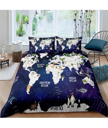 Antarctic world duvet cover store