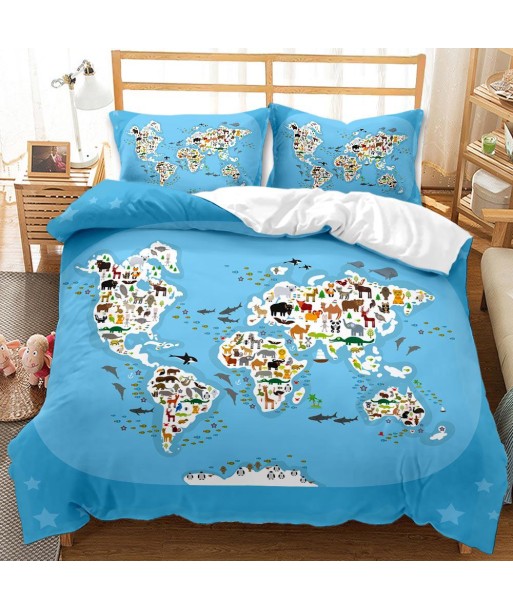 World Geography Duvet Cover Drawing Comment ça marche