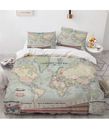 Modern world map duvet cover Les magasins à Paris et en Île-de-France