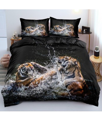 Tigers duvet cover playing le concept de la Pate a emporter 