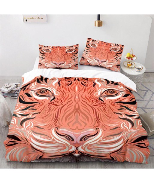 Pink tiger duvet cover france