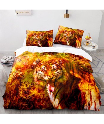 Wild tiger duvet cover pas chere