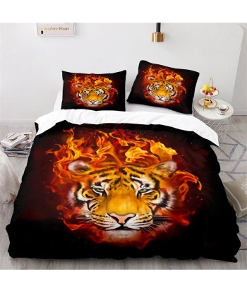 140x200 tiger duvet cover Véritable concentré