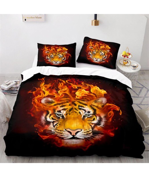 140x200 tiger duvet cover Véritable concentré