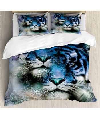 White tiger duvet cover à prix réduit toute l'année