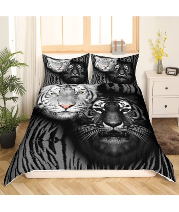 Black and white tiger duvet cover sélection de produits