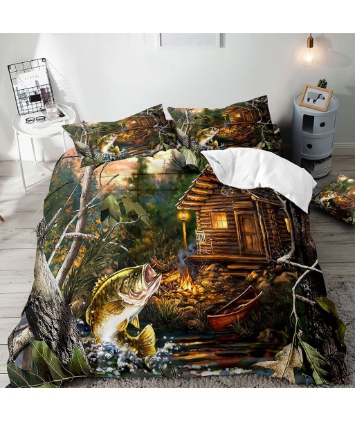 Canadian fisherman's duvet cover hantent personnes