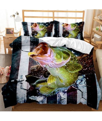 Carnivorous fisherman's duvet cover Comparez plus de prix