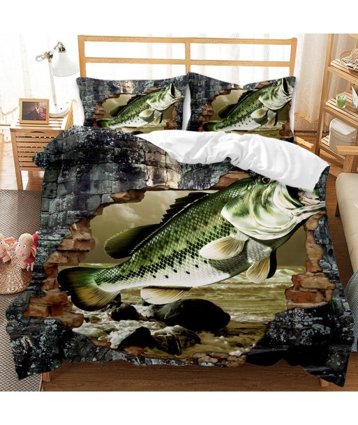 Fish fishing duvet cover Faites des économies