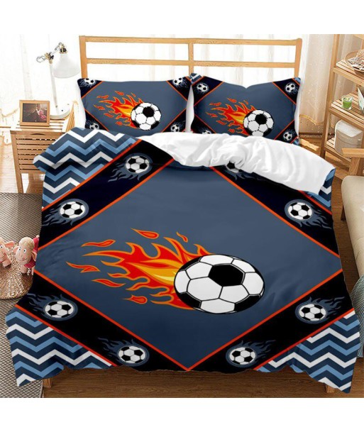 1 person football duvet cover soldes