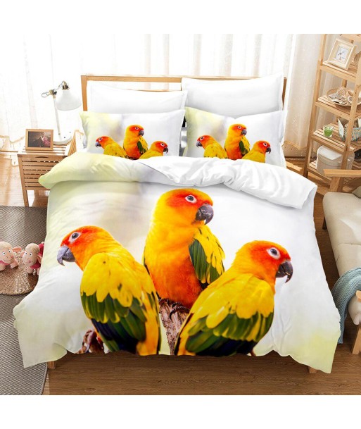 Conure parrot duvet cover le concept de la Pate a emporter 