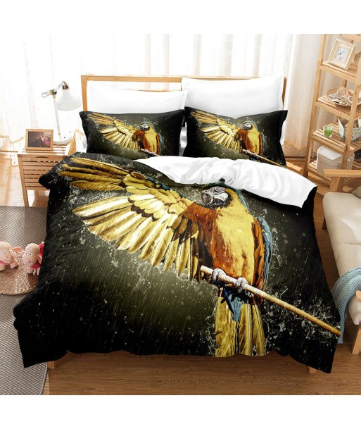 Duvet cover parrot wings la chaussure