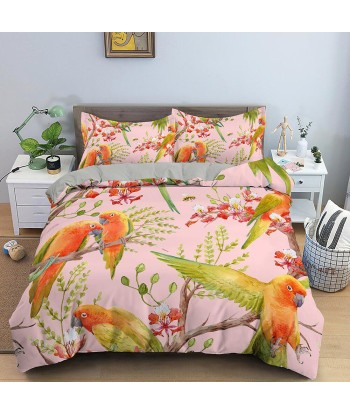 Inseparable parrots duvet cover prix pour 