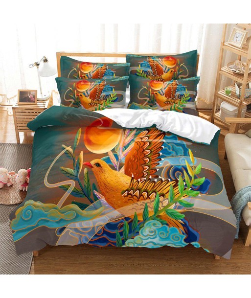 Soleil bird duvet cover prix pour 