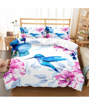 Girl bird duvet cover rembourrage situé sous