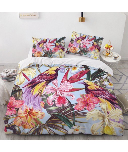 Tropical bird duvet cover s'inspire de l'anatomie humaine