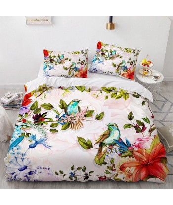 Flower bird duvet cover votre restaurant rapide dans 