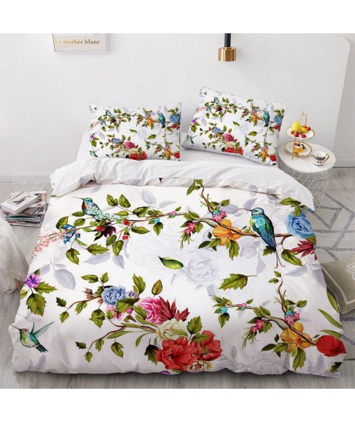 Bird pattern duvet cover suggérées chez