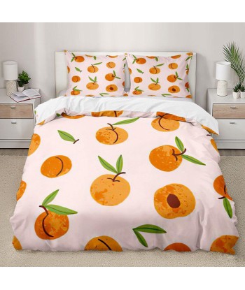 Apricot fruit duvet cover à prix réduit toute l'année