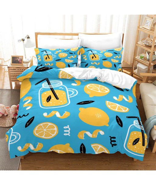 Fruit juice duvet cover français