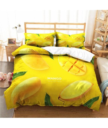 Mango Fruit Duvet Cover brillant des détails fins