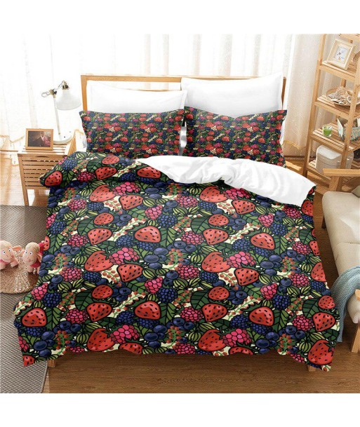 Red fruit duvet cover du meilleur 