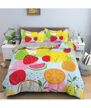 Children's fruit duvet cover Economisez 