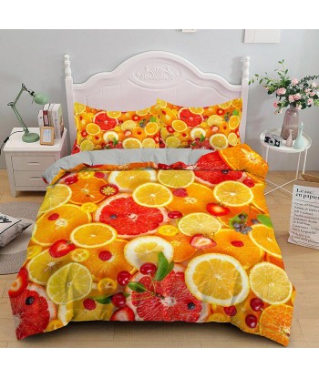 Citrus fruit duvet cover online