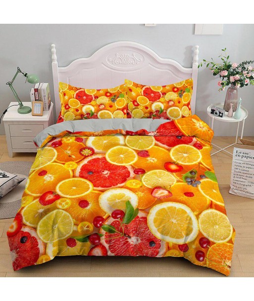 Citrus fruit duvet cover online