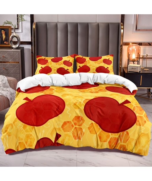 Red apple duvet cover ouvre sa boutique