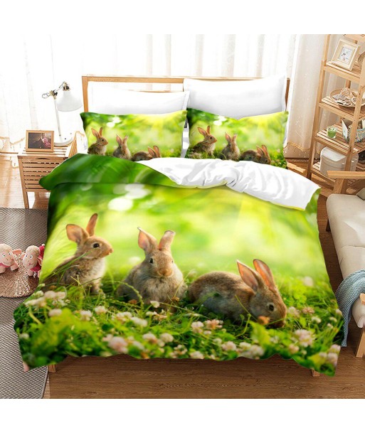 Wild rabbit duvet cover s'inspire de l'anatomie humaine