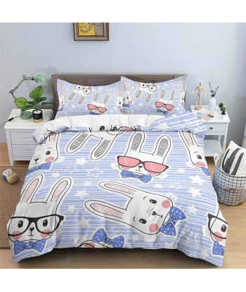 Duvet cover rabbits glasses Voir les baskets