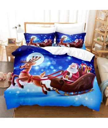 Duvet cover Father Christmas Renne Snow d'Europe débarque