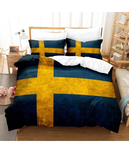 Suede flag duvet cover suggérées chez