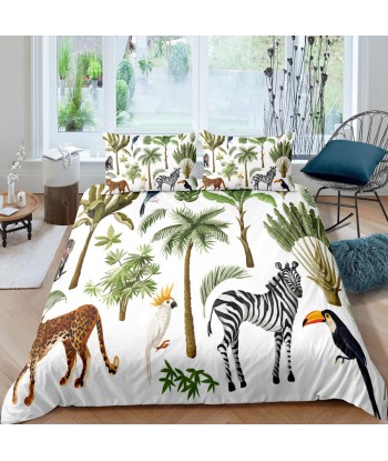 Zebra duvet cover 1 person Comparez et commandez 