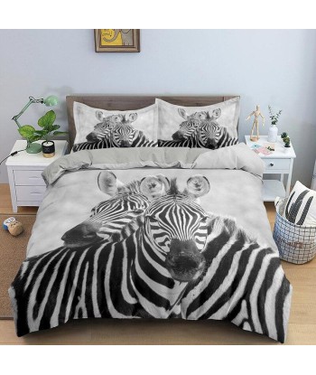 Black and white zebra duvet cover du meilleur 