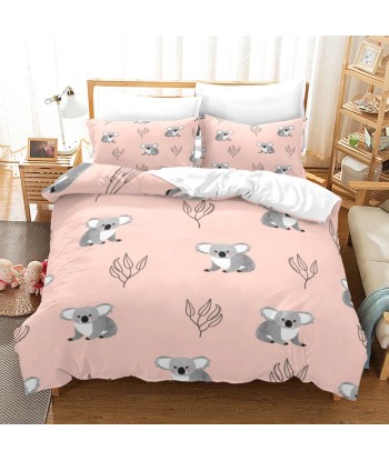 Koala pink duvet cover acheter