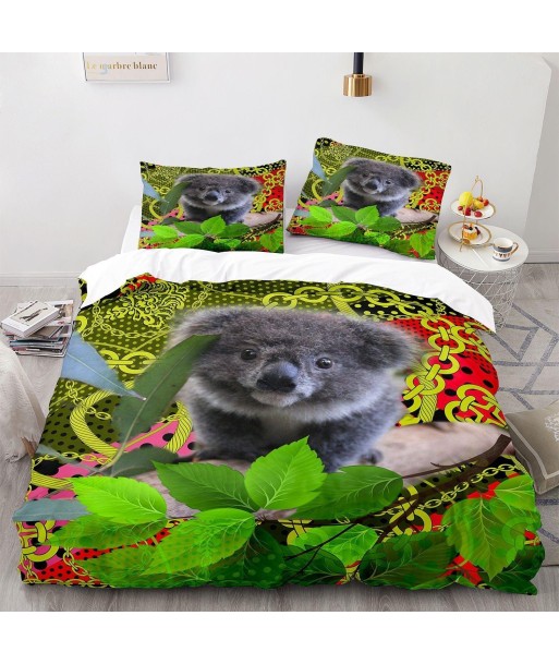 Koala cub duvet cover destockage