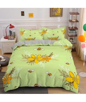 Duvet cover bees flowers du meilleur 