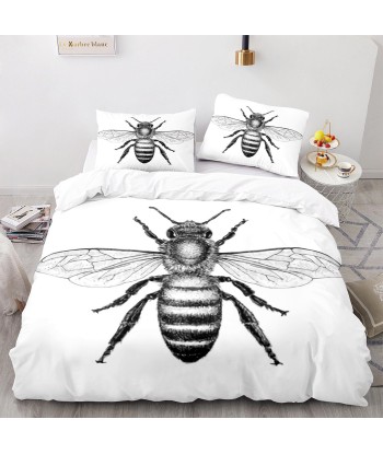 Black and white bee duvet cover online